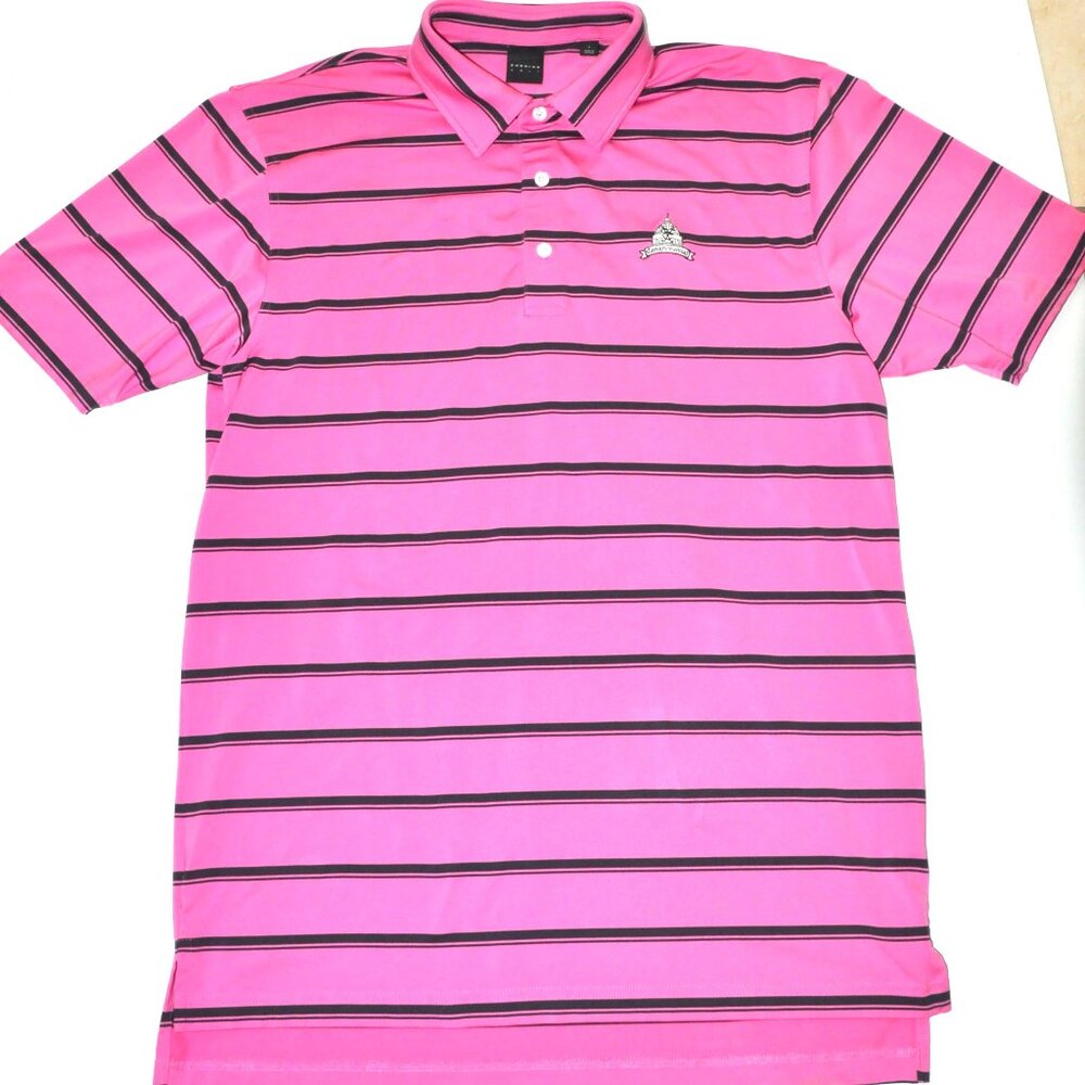 Pink and Black Golf Shirt